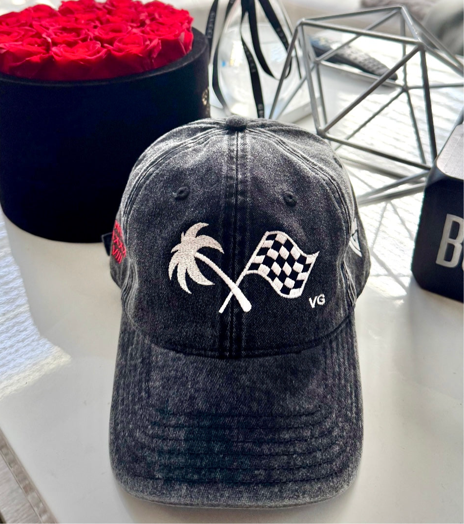 VG CHECKERED PALM . Vintage Cap