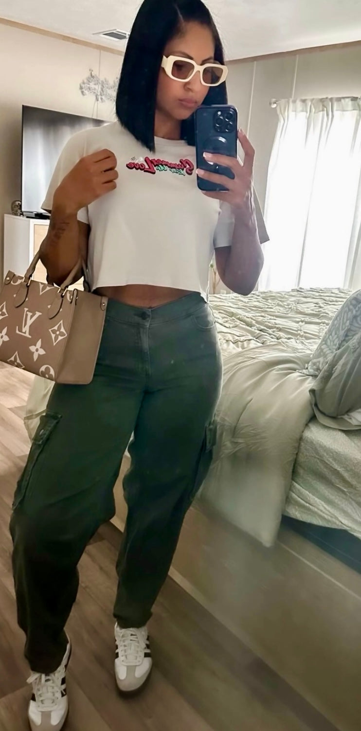 VG SUMMER LOVE / KEEP UP . CROP TOP